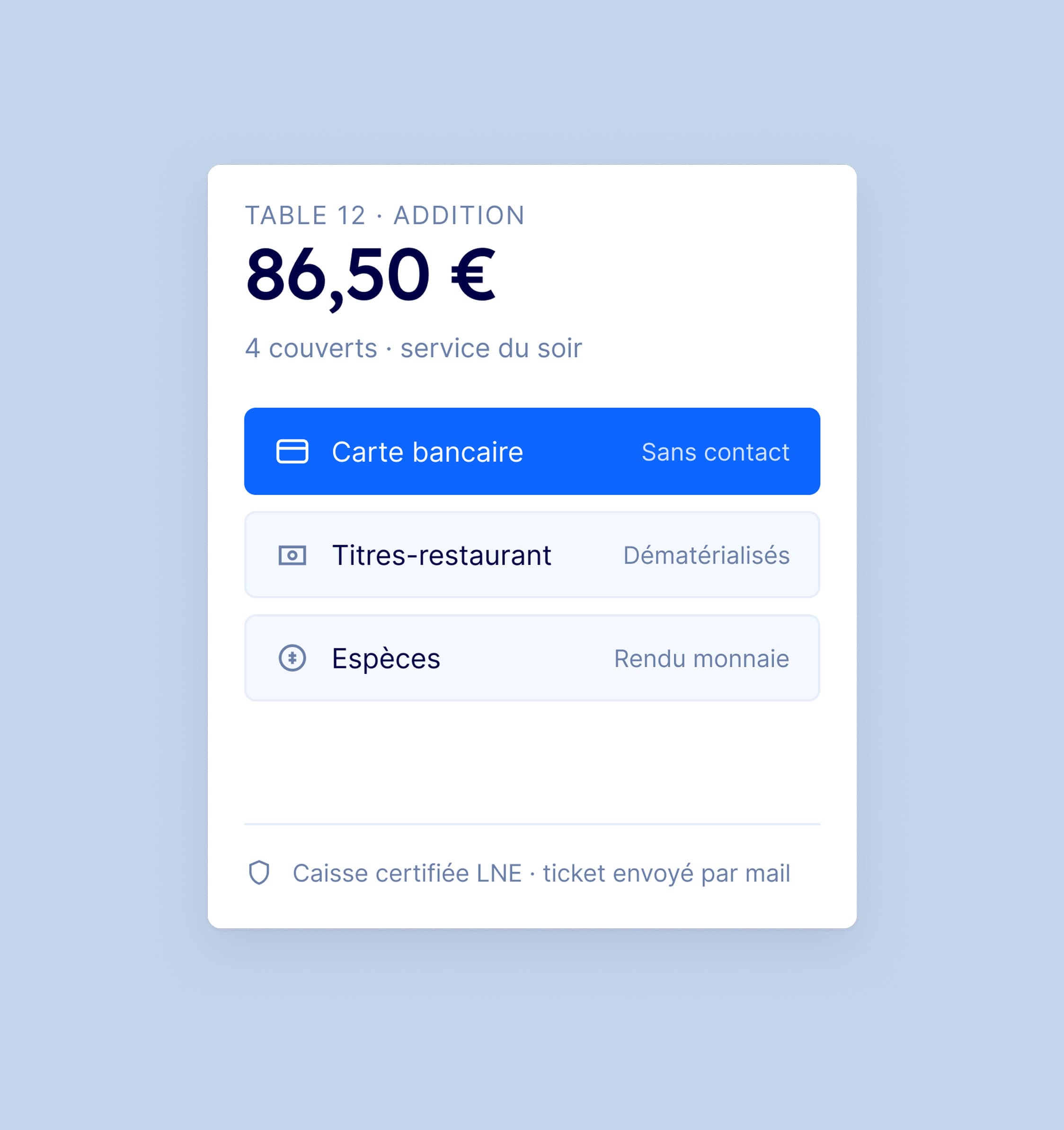 Encaisser toutes vos ventes Moyens de paiement illustration